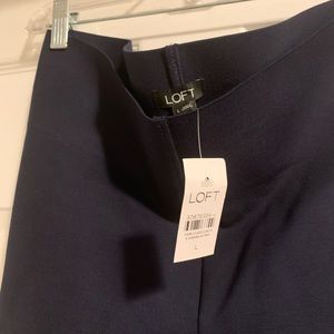 NWT Loft Sculpt Navy Leggings